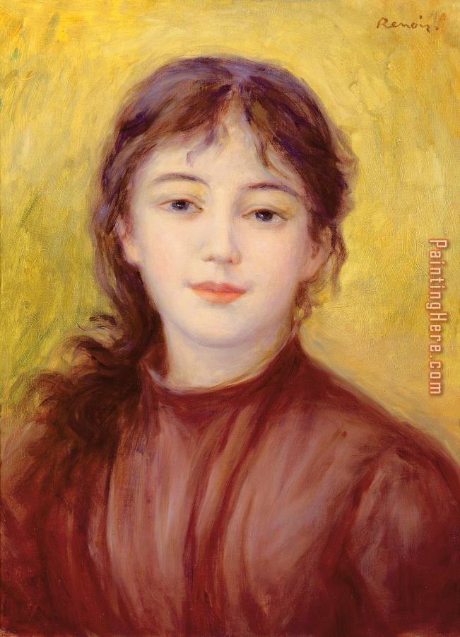 Pierre Auguste Renoir Portrait of a Woman